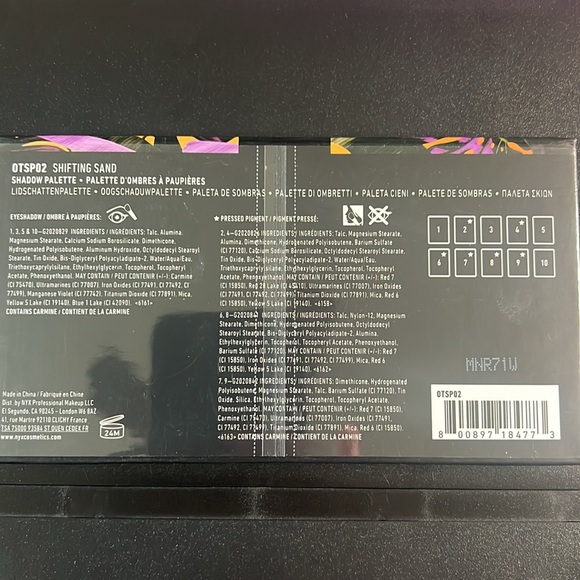 NYX “Off Tropic” Collection - Shifting Sand OTSP02 - Picture 3 of 7